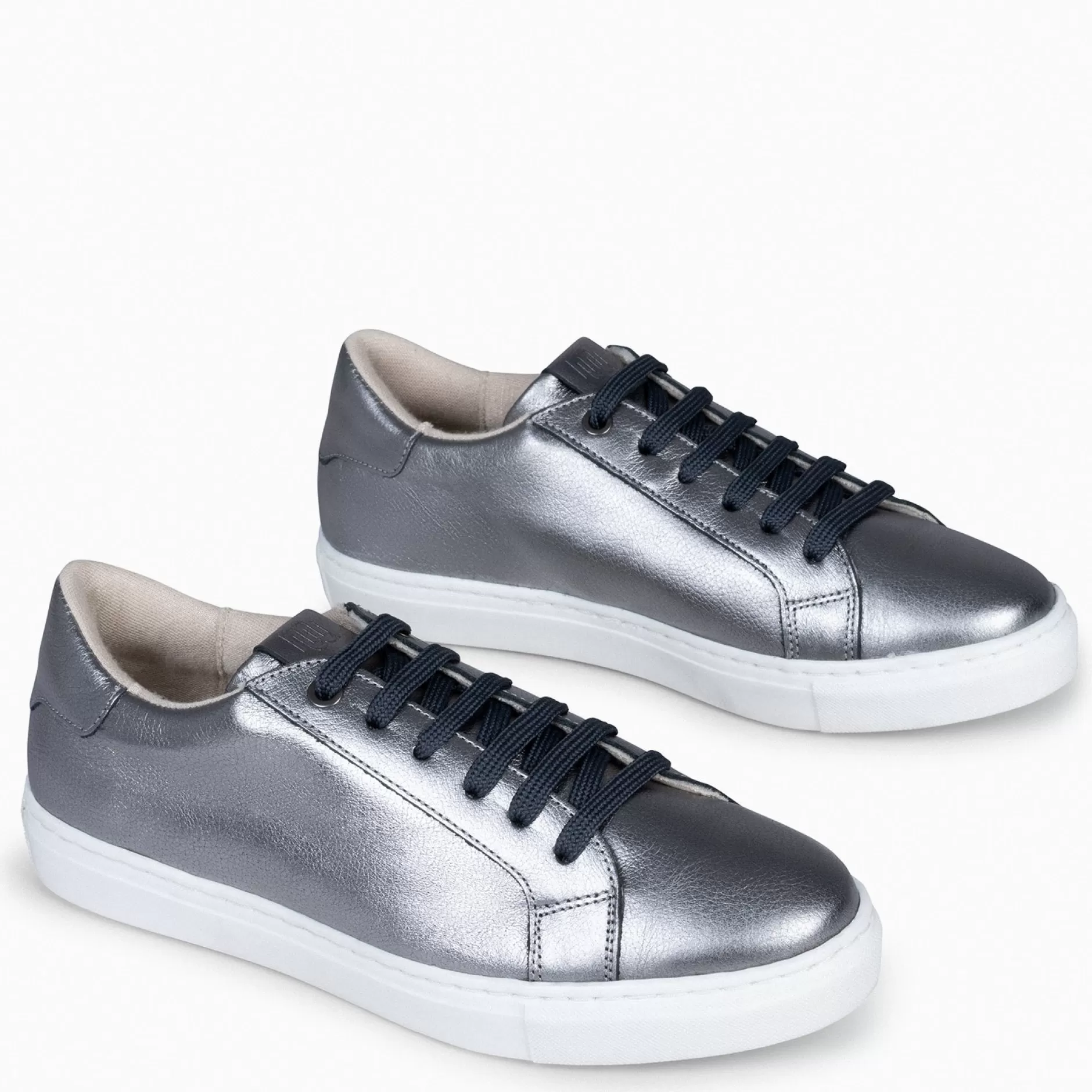 miMaO Deportivas<Sneaker - Zapatillas Casual De Mujer Plata Vieja