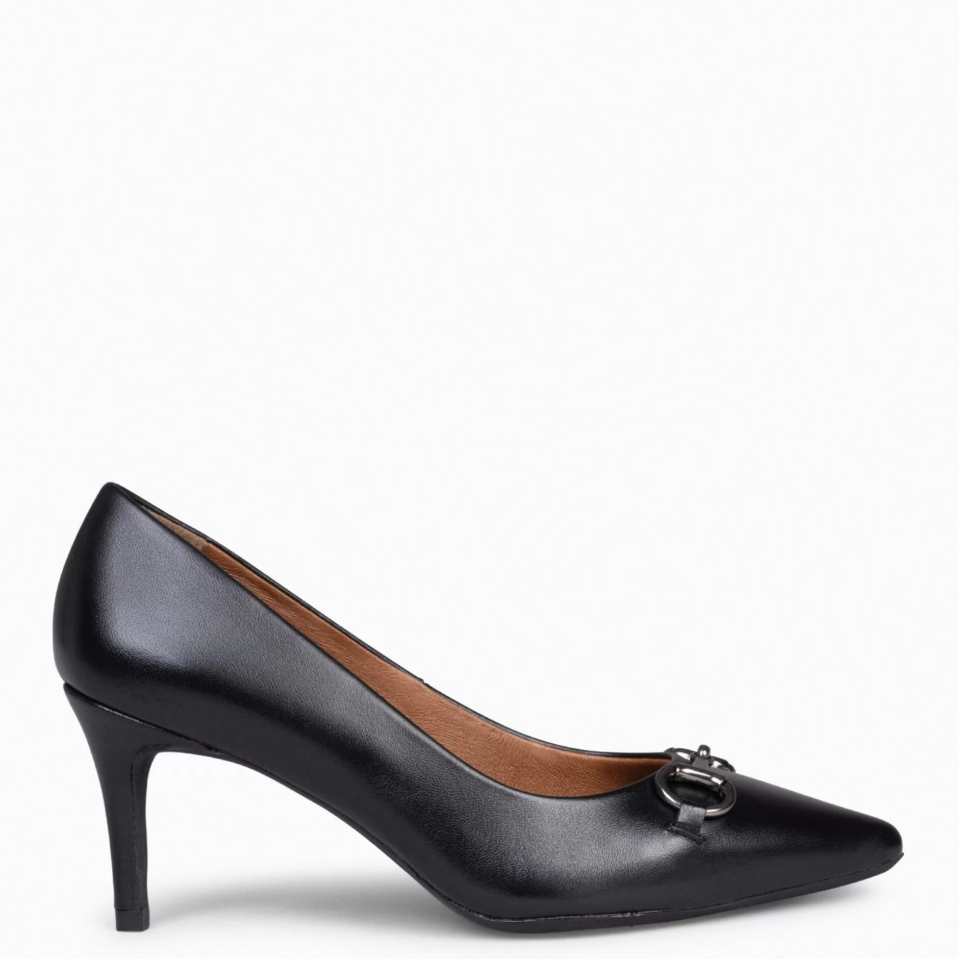 miMaO Zapatos De Fiesta<Stiletto Elegance - Zapatos De Tacón De Aguja Con Adorno Metalizado Negro