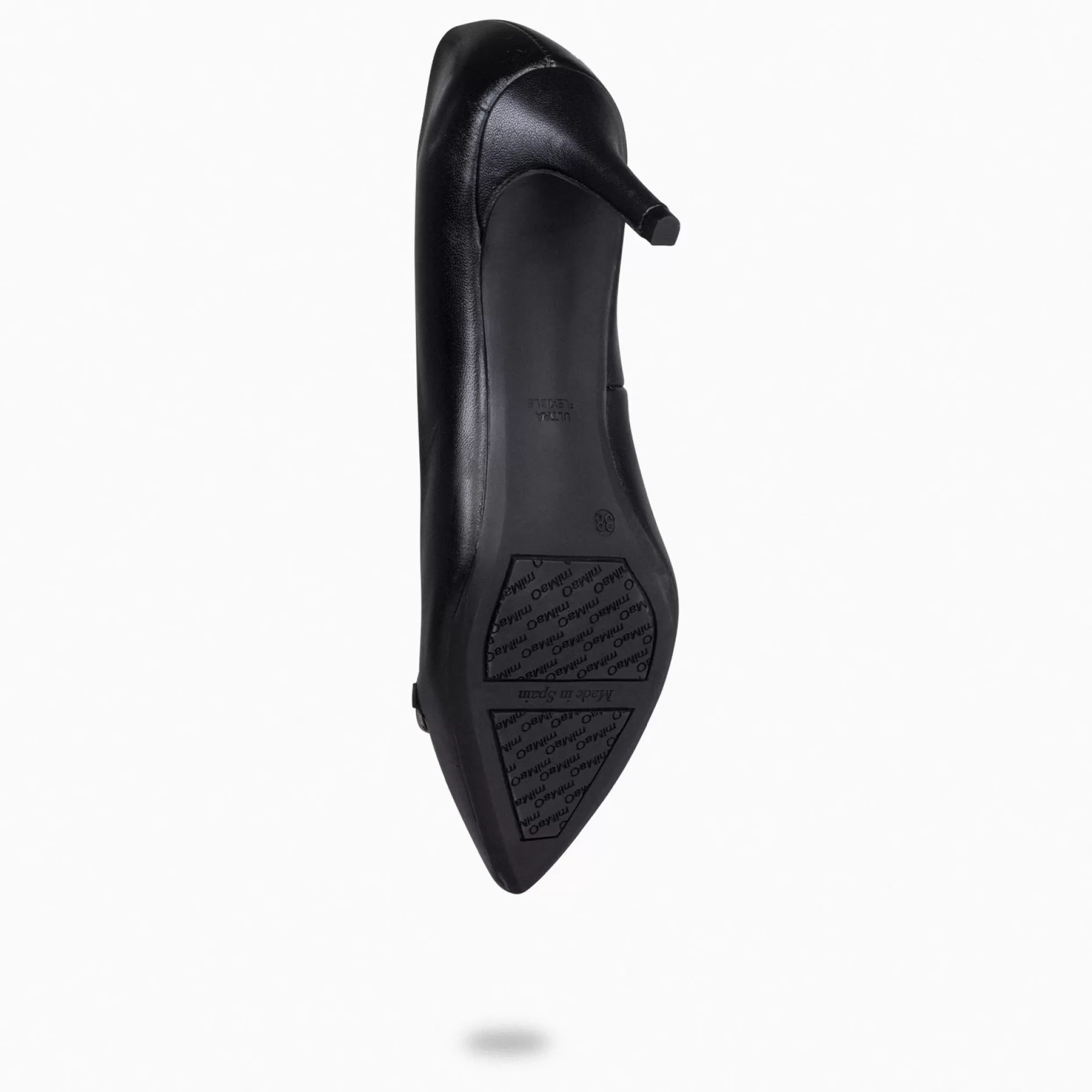 miMaO Zapatos De Fiesta<Stiletto Elegance - Zapatos De Tacón De Aguja Con Adorno Metalizado Negro