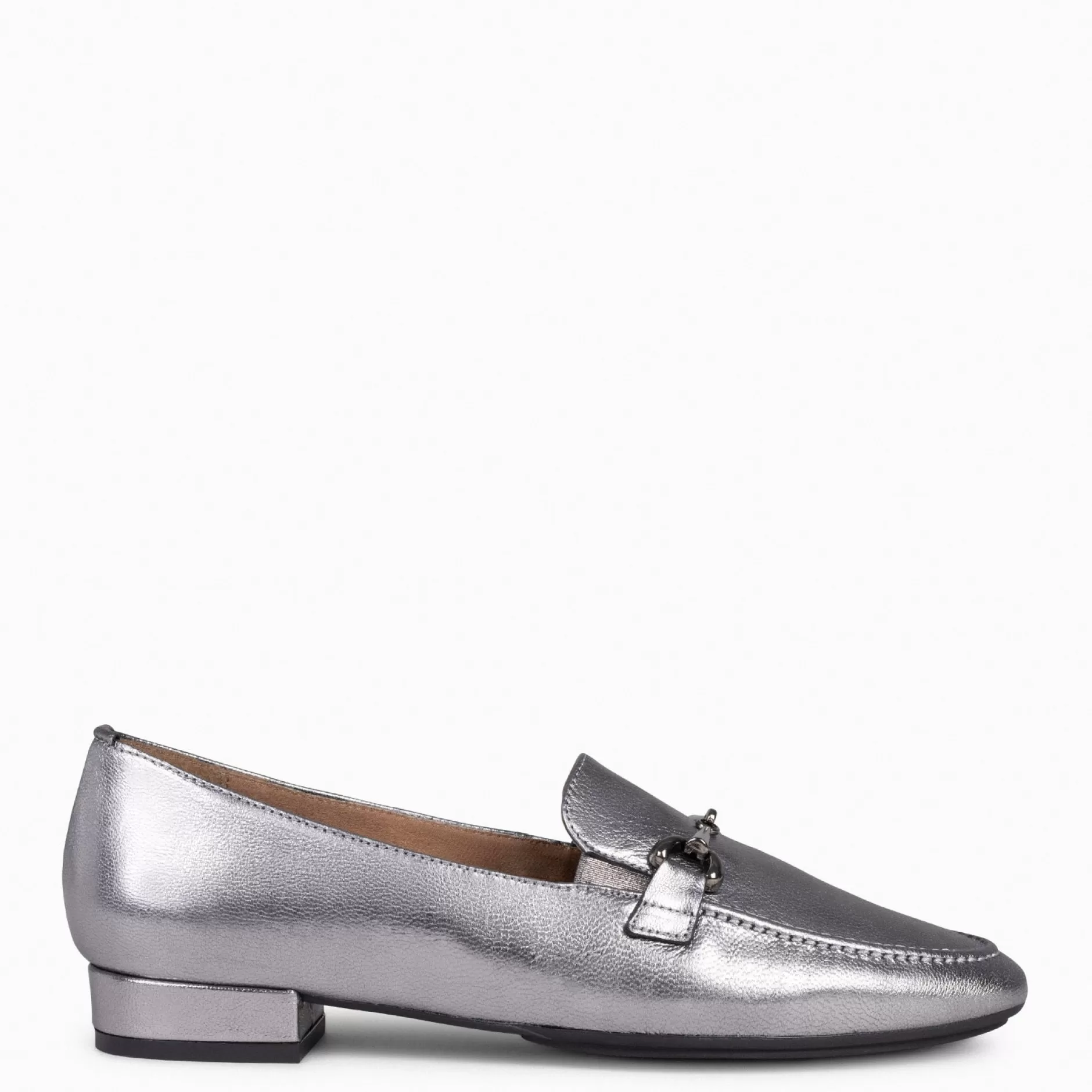 miMaO Mocasines Y Blucher<Style - Mocasines Con Detalle Metalizado Plata