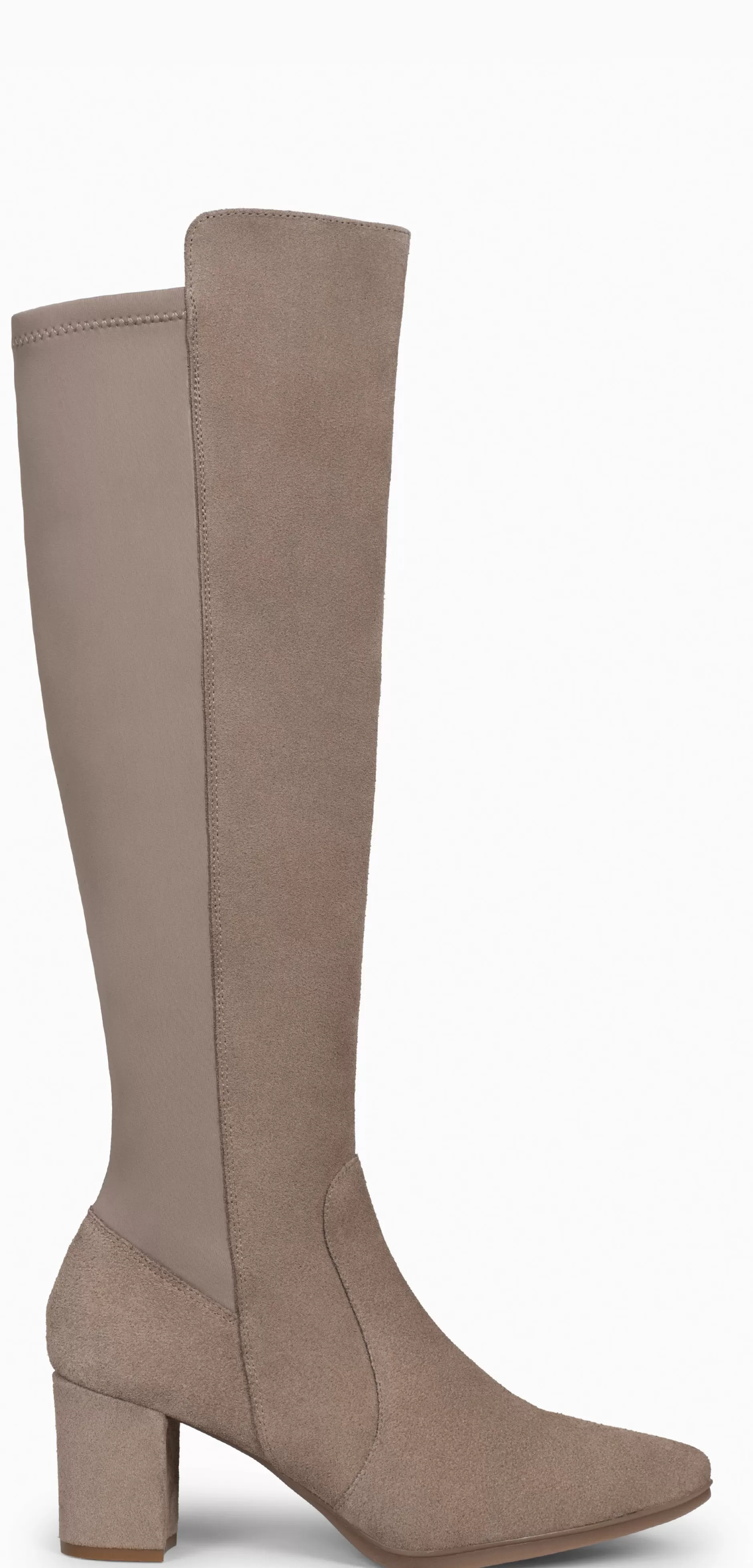 miMaO Botas<Sunset – Botas De Tacón Elasticas Taupe