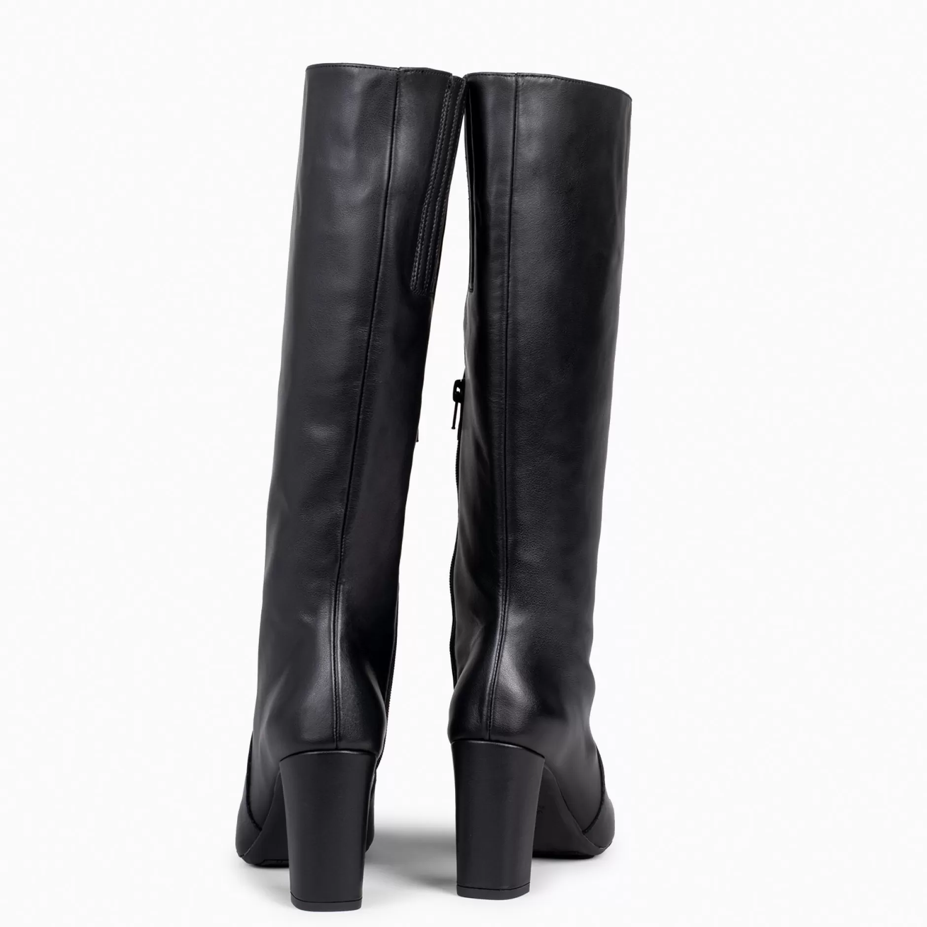 miMaO Botas<Urban - Botas Altas De Tacón Con Cremallera En Napa Negro