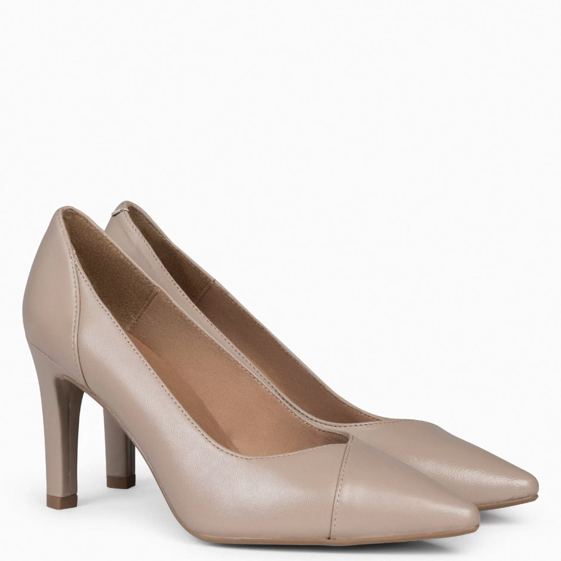 miMaO Zapatos De Fiesta<Urban Glam – Zapatos Elegantes De Tacón Alto Taupe