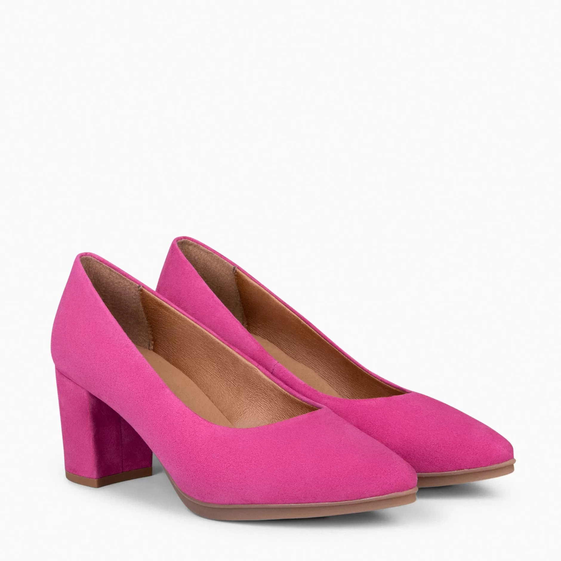 miMaO Urban Zapatos De Tacón<Urban S – Zapatos De Tacón Medio De Ante Fucsia