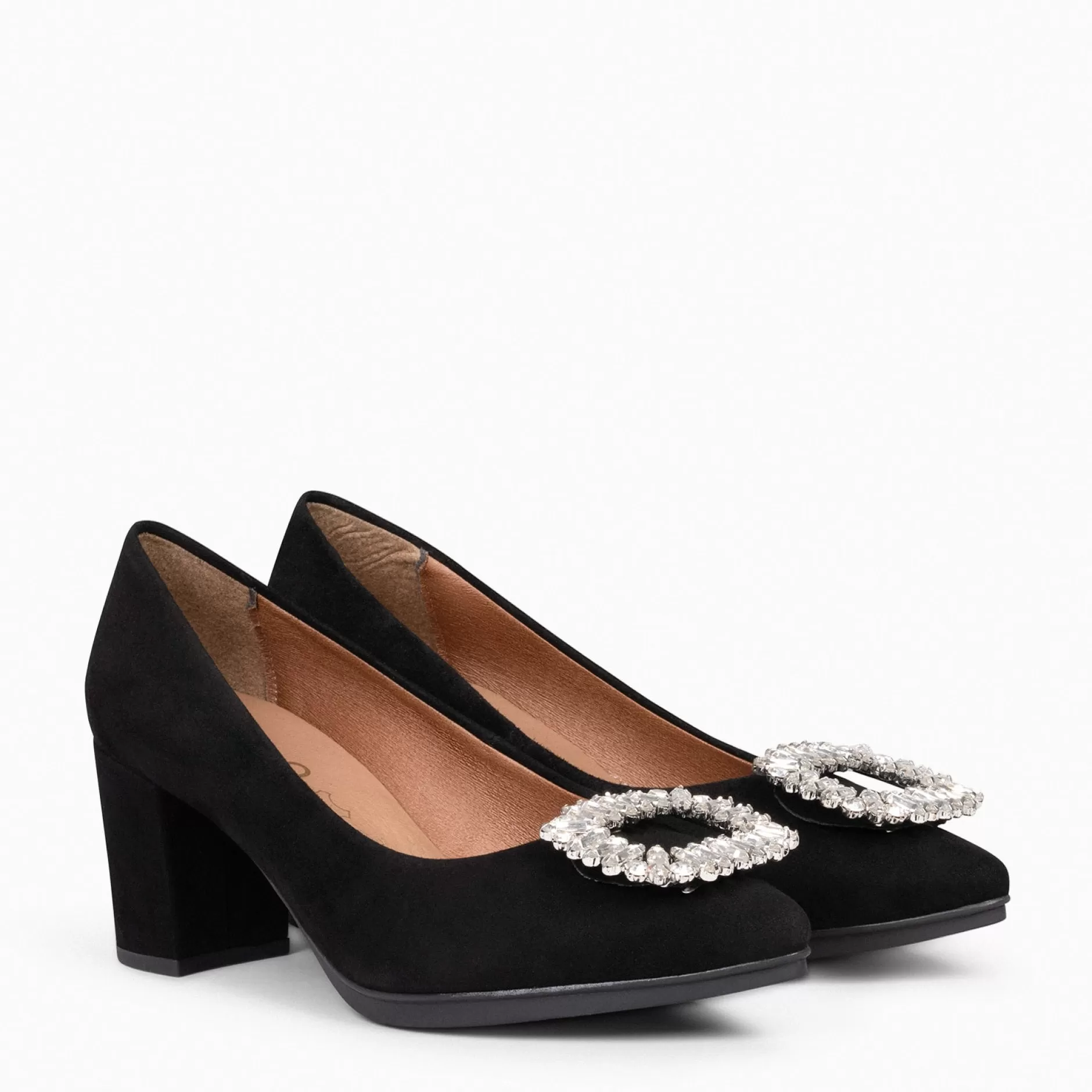 miMaO Zapatos De Fiesta<Urban S Cristal - Zapatos De Tacón Con Pedreria En Color Negro