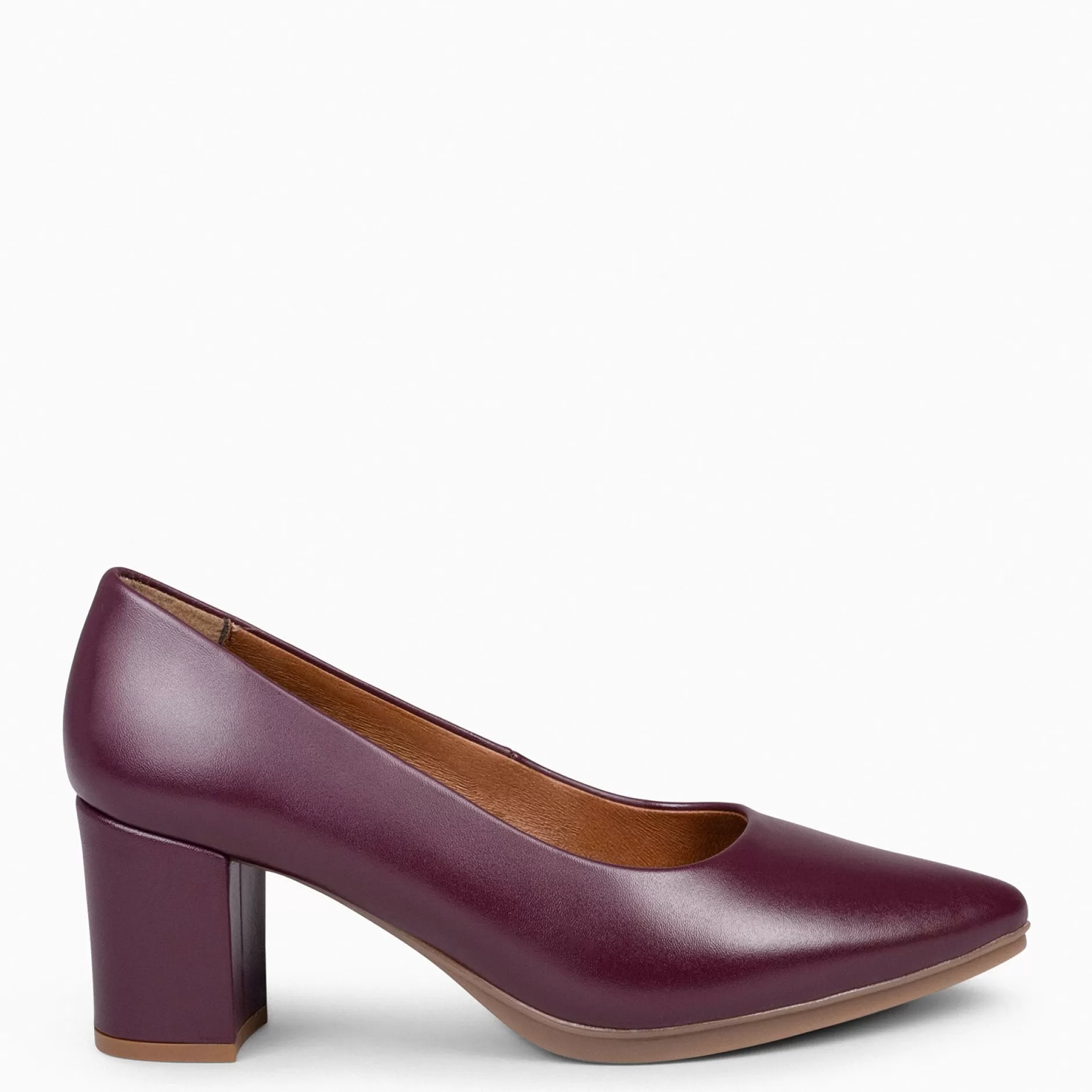 miMaO Urban Zapatos De Tacón<Urban S Salon – Zapatos De Tacón Medio De Napa Burdeos