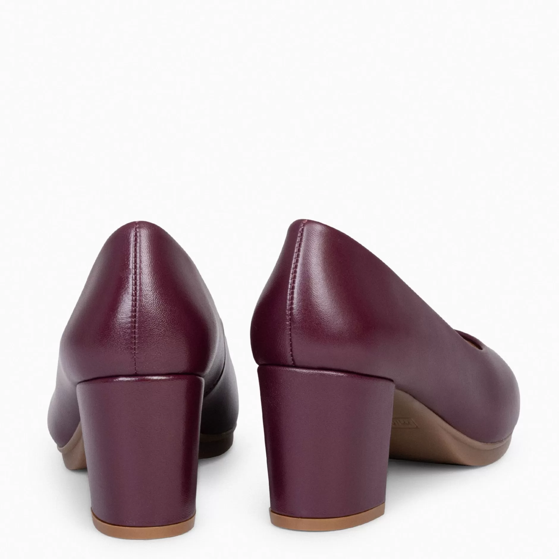 miMaO Urban Zapatos De Tacón<Urban S Salon – Zapatos De Tacón Medio De Napa Burdeos