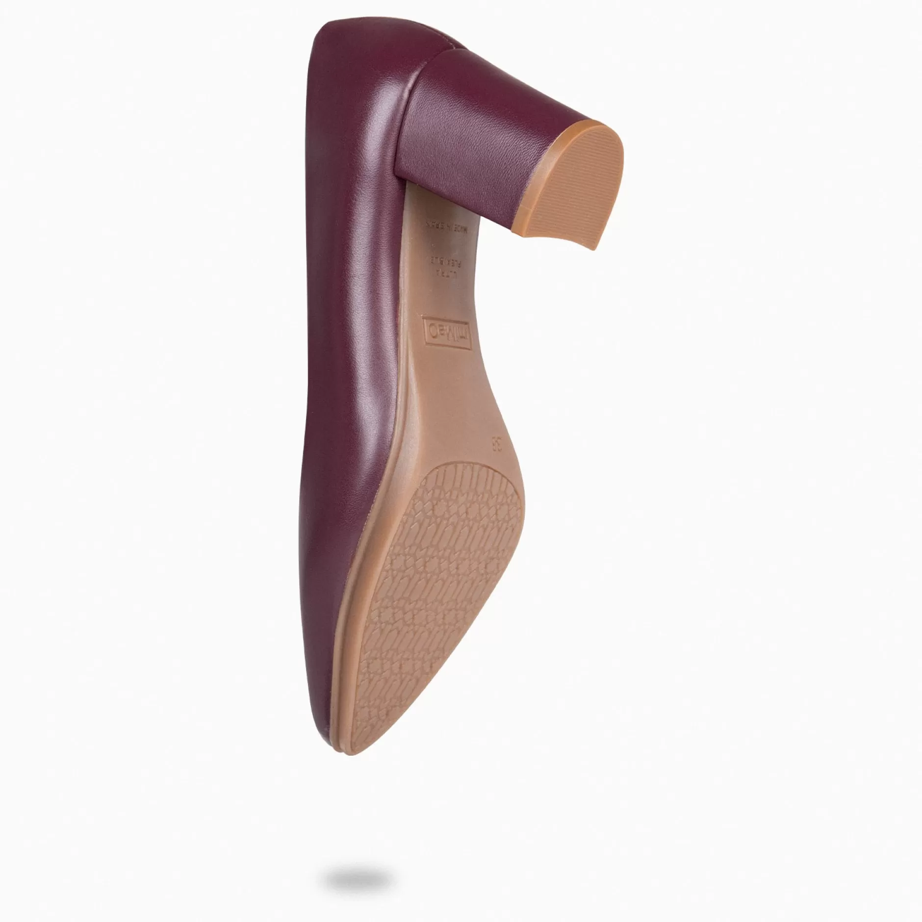 miMaO Urban Zapatos De Tacón<Urban S Salon – Zapatos De Tacón Medio De Napa Burdeos
