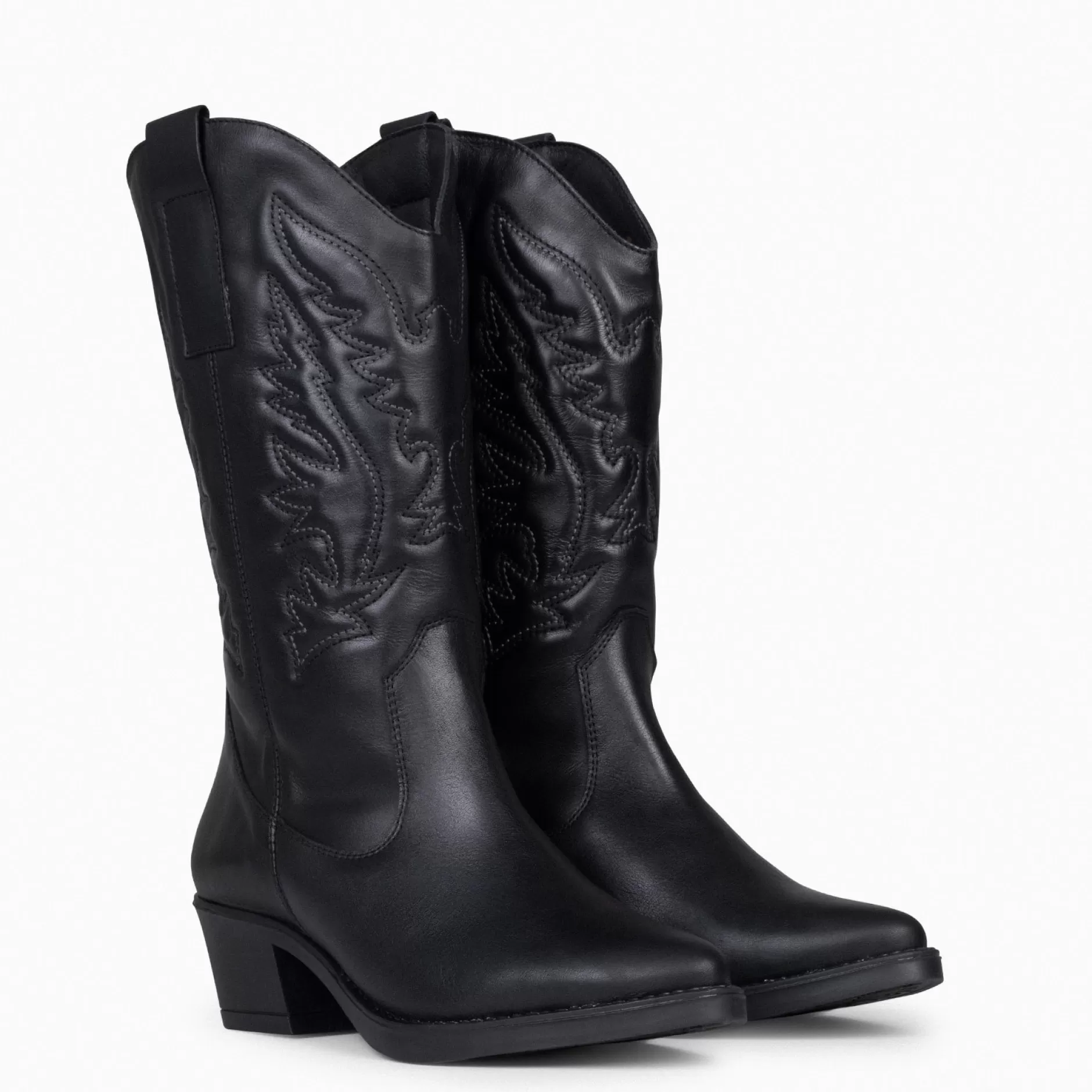 miMaO Botas<Utah - Botas Cowboy Bordado Negro