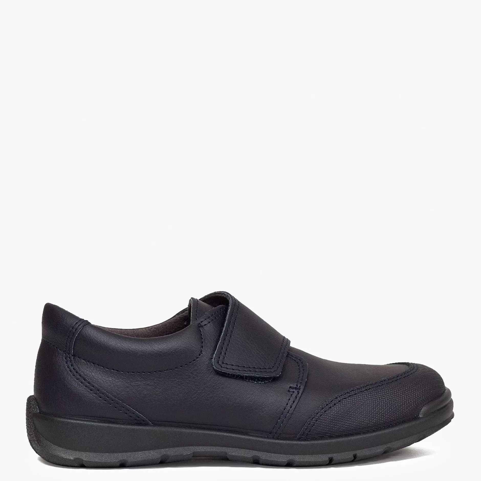 miMaO Zapato<Zapatos Colegiales Niños Clasico De Velcro En Piel Azul Marino