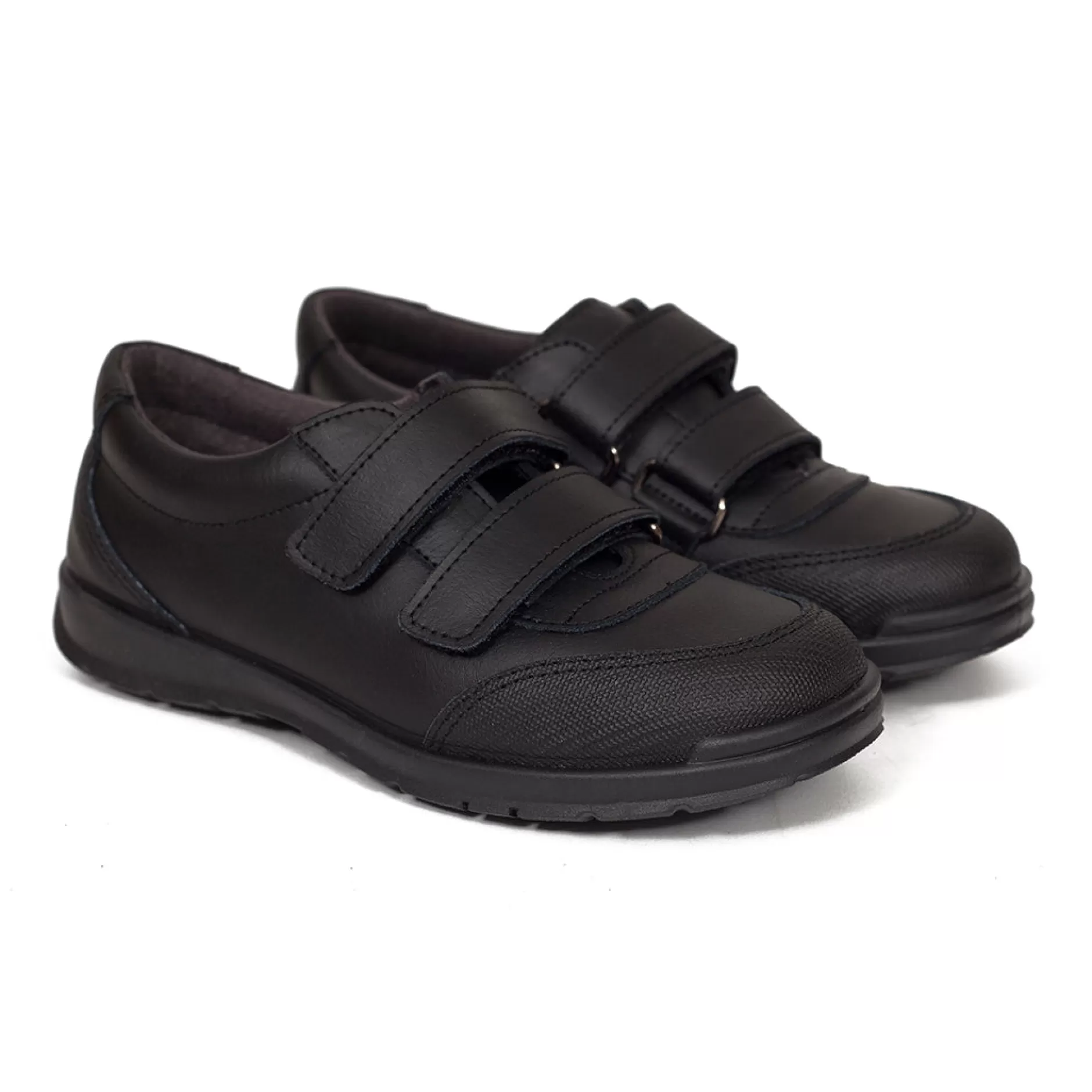 miMaO Zapato<Zapatos Colegiales Niños Uniforme Colegio Piel Lavable Negro