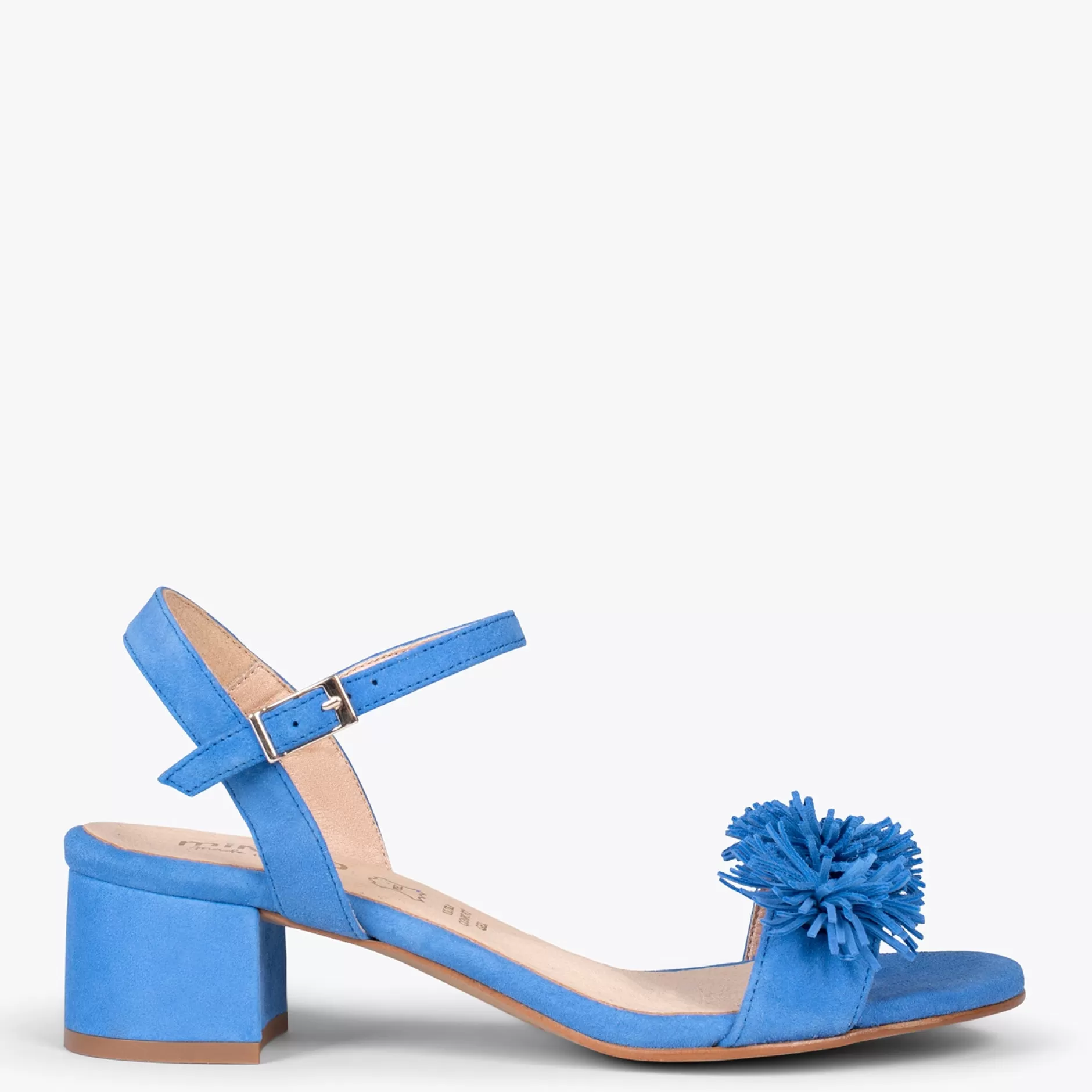 miMaO Sandalias De Tacón<Zinnia – Sandalias De Fiesta Con Adorno Floral Azul