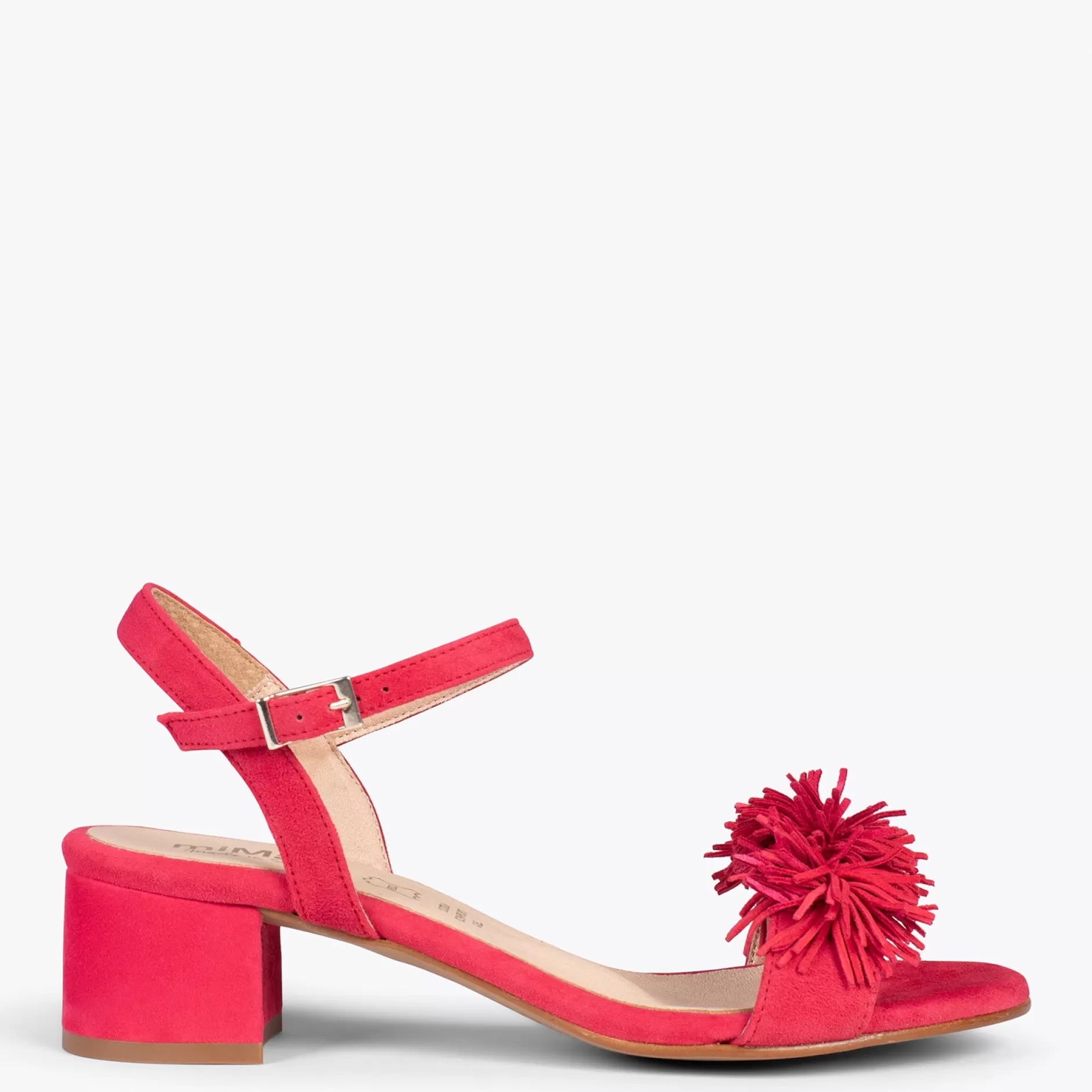 miMaO Sandalias De Tacón<Zinnia – Sandalias De Fiesta Con Adorno Floral Rojo