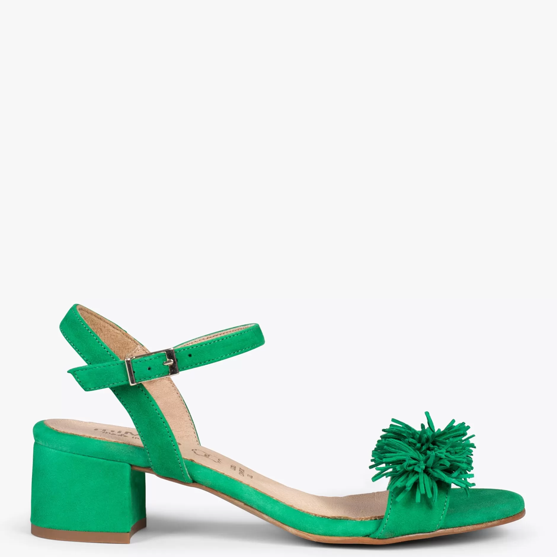 miMaO Sandalias De Tacón<Zinnia – Sandalias De Fiesta Con Adorno Floral Verde